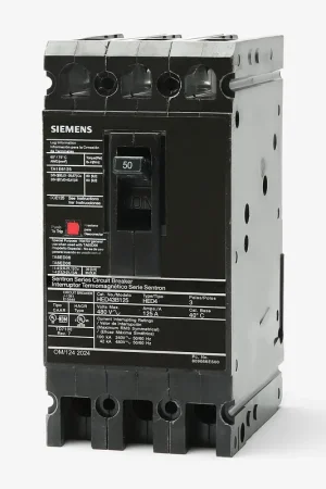 In Demand Siemens HED43B050 - 50A 3 Pole Molded Case Circuit Breaker