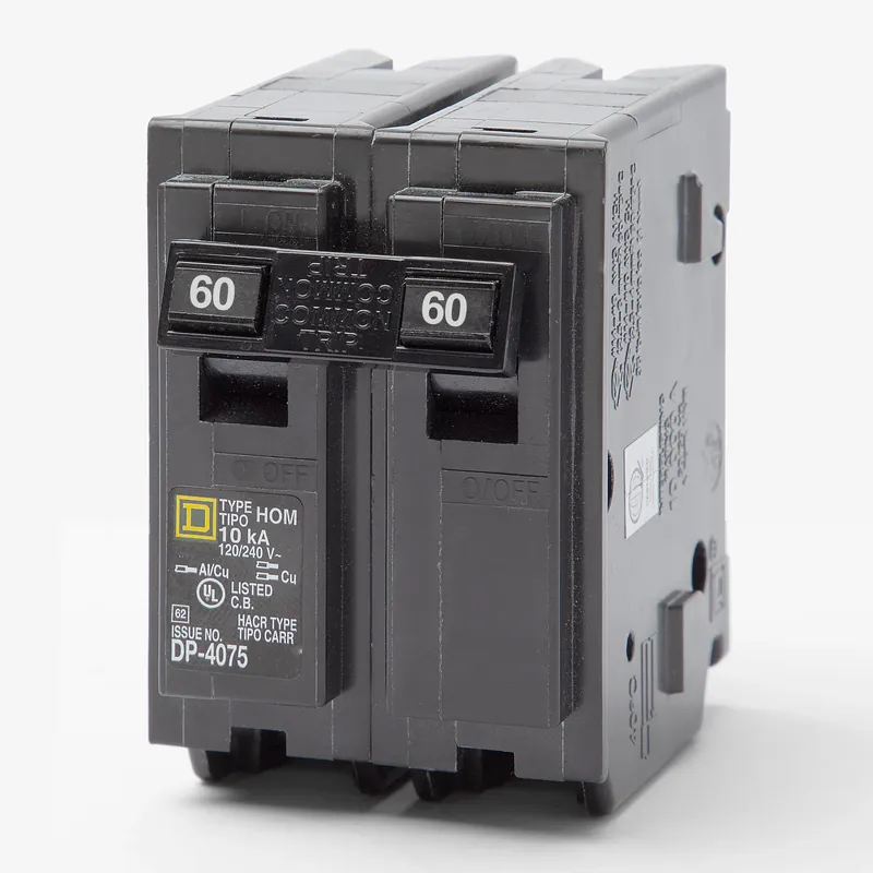 Square D HOM260 - 60A 2 Pole Miniature Circuit Breaker Budget