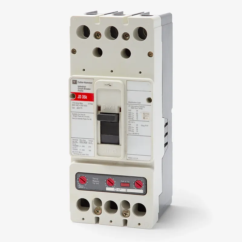 Buy Direct Eaton / Cutler-Hammer JD3175 - 175A 3 Pole Molded Case Circuit Breaker