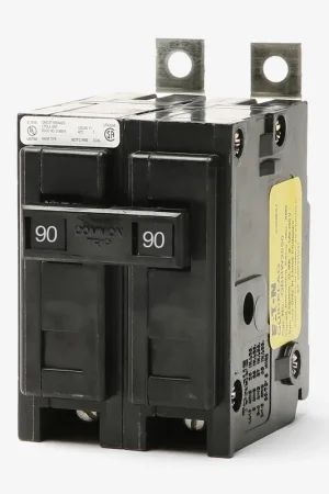 Last Chance Eaton / Cutler-Hammer QBHW2090 - 90A 2 Pole Miniature Circuit Breaker