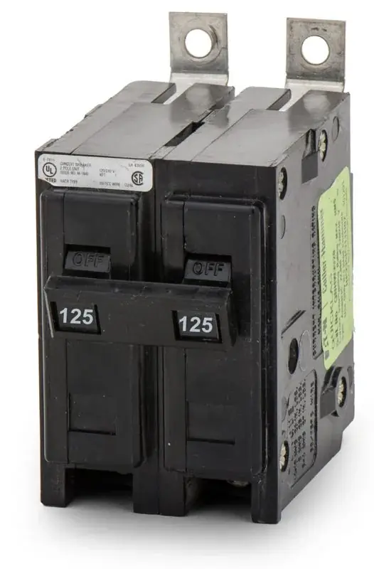 Eaton / Cutler-Hammer QBHW2125 - 125A 2 Pole Miniature Circuit Breaker Fast Shipping