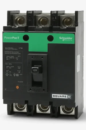 Trusted Brand Square D QBL32125 - 125A 3 Pole Molded Case Circuit Breaker