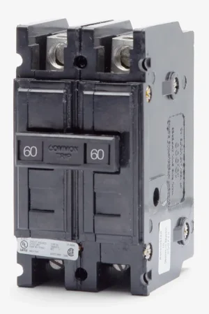Authentic Eaton / Cutler-Hammer QC2060 - 60A 2 Pole Miniature Circuit Breaker