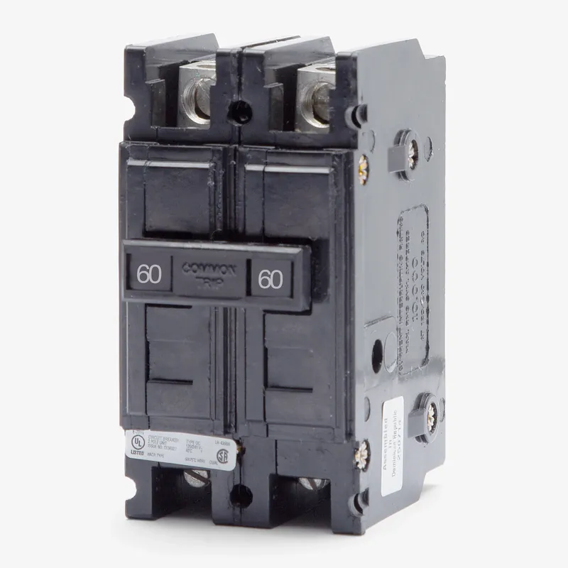 Authentic Eaton / Cutler-Hammer QC2060 - 60A 2 Pole Miniature Circuit Breaker