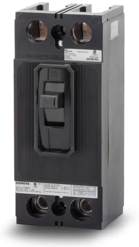 Low Price Siemens QJ22B125 - 125A 2 Pole Molded Case Circuit Breaker