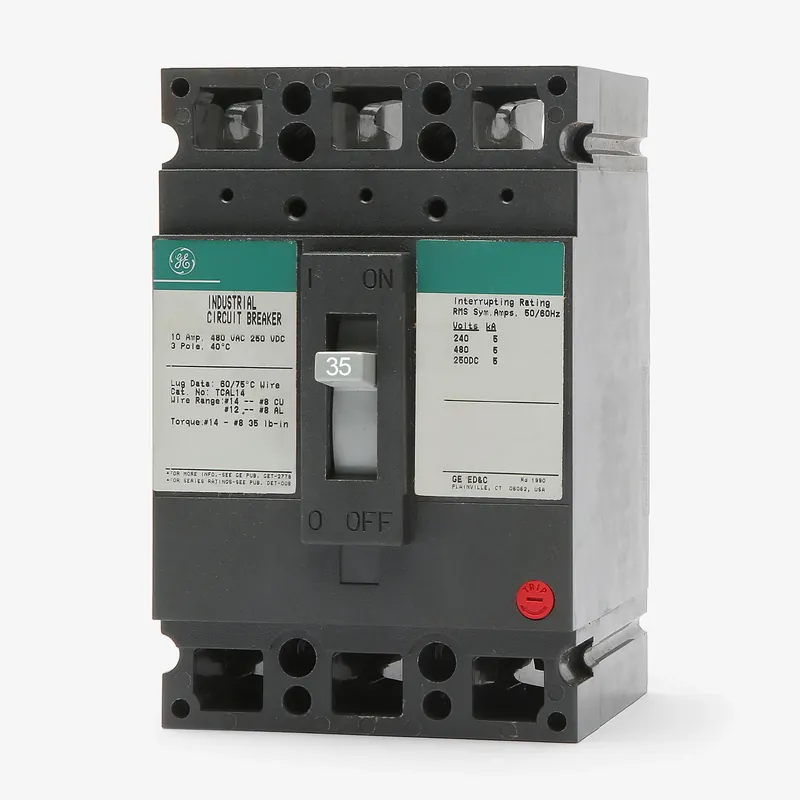 Holiday Sale ABB / General Electric TED134035WL - 35A 3 Pole Molded Case Circuit Breaker