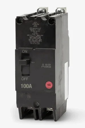 ABB / General Electric TEY2100 - 100A 2 Pole Miniature Circuit Breaker Limited Time