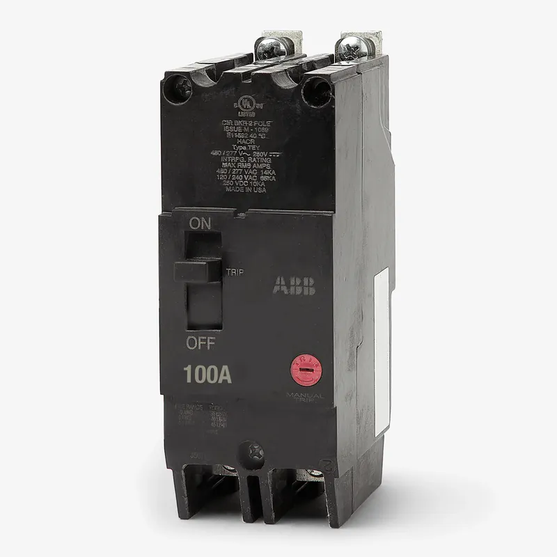 ABB / General Electric TEY2100 - 100A 2 Pole Miniature Circuit Breaker Limited Time