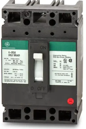 In Demand ABB / General Electric THED124015 - 15A 2 Pole Molded Case Circuit Breaker