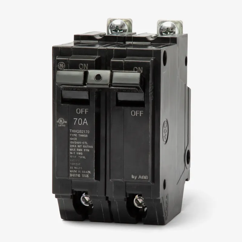 ABB / General Electric THHQB2170 - 70A 2 Pole Miniature Circuit Breaker Crafted