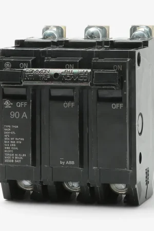 ABB / General Electric THHQB32090 - 90A 3 Pole Miniature Circuit Breaker Holiday Sale