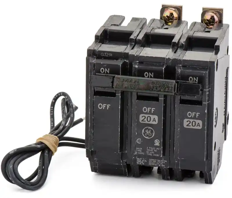 ABB / General Electric THQB2120ST1 - 20A 2 Pole Miniature Circuit Breaker Holiday Sale