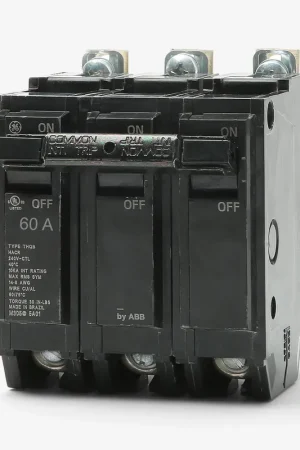 ABB / General Electric THQB32060 - 60A 3 Pole Miniature Circuit Breaker Final Sale