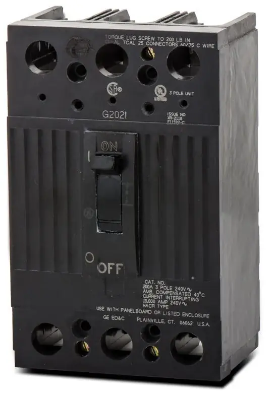 ABB / General Electric TQD32100 - 100A 3 Pole Molded Case Circuit Breaker Budget