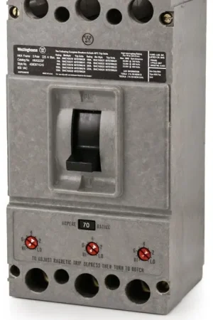 Save Now Eaton / Westinghouse HKA3070 - 70A 3 Pole Molded Case Circuit Breaker