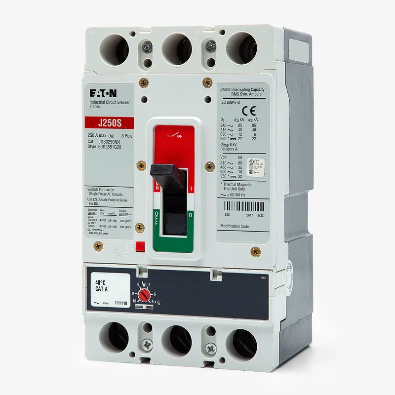 Direct From Factory Eaton / Cutler-Hammer JGS3175FAG - 175A 3 Pole Molded Case Circuit Breaker