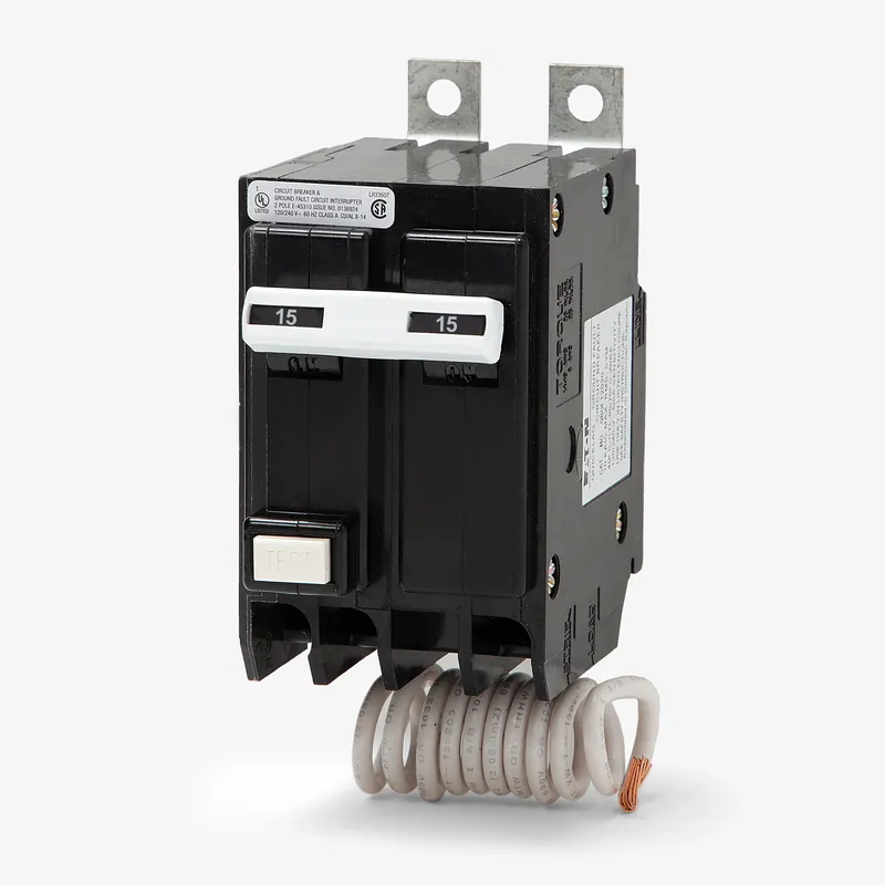 Sale Eaton / Cutler-Hammer QBGFT2015 - 15A GFCI Miniature Circuit Breaker