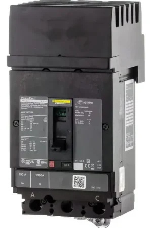 Affordable Square D HJA260204 - 20A 2 Pole Molded Case Circuit Breaker
