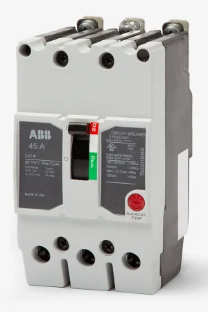 Special Discount ABB / General Electric TEYL3045B - 45A 3 Pole Molded Case Circuit Breaker