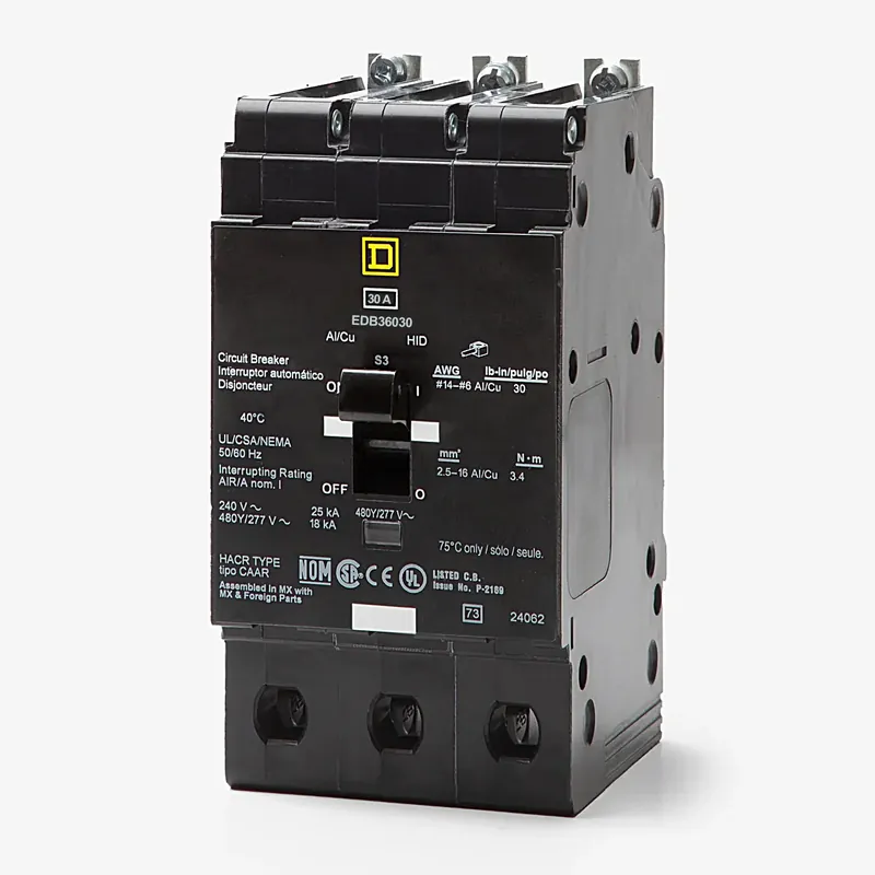 Square D EDB36030 - 30A 3 Pole Miniature Circuit Breaker In Demand
