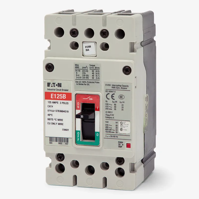 Buy Online Eaton / Cutler-Hammer EGB3035FFG - 35A 3 Pole Molded Case Circuit Breaker