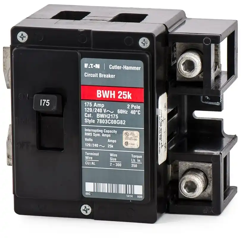Eaton / Cutler-Hammer BWH2175 - 175A 2 Pole Molded Case Circuit Breaker Secure Checkout