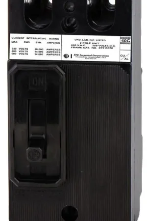 Siemens / ITE EF2B025 - 25A 2 Pole Molded Case Circuit Breaker Trending