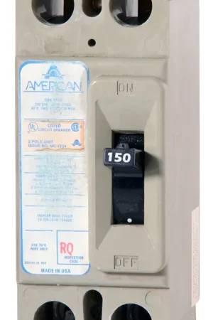 Federal Pacific NEJH223150 - 150A 2 Pole Molded Case Circuit Breaker Professional Grade