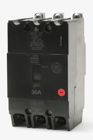 Final Sale ABB / General Electric TEYF330 - 30A 3 Pole Miniature Circuit Breaker