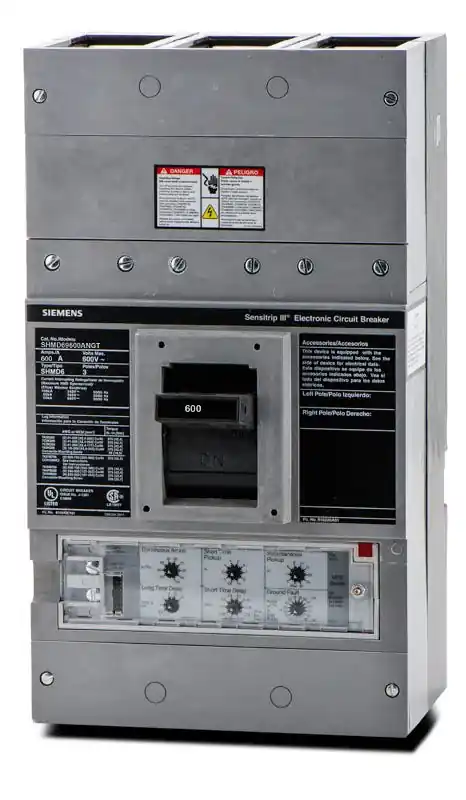 Siemens SHMD69600ANGT - 600A 3 Pole Molded Case Circuit Breaker Shop Now