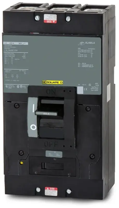 Square D LAL3640033M - 400A 3 Pole Motor Circuit Protector Budget