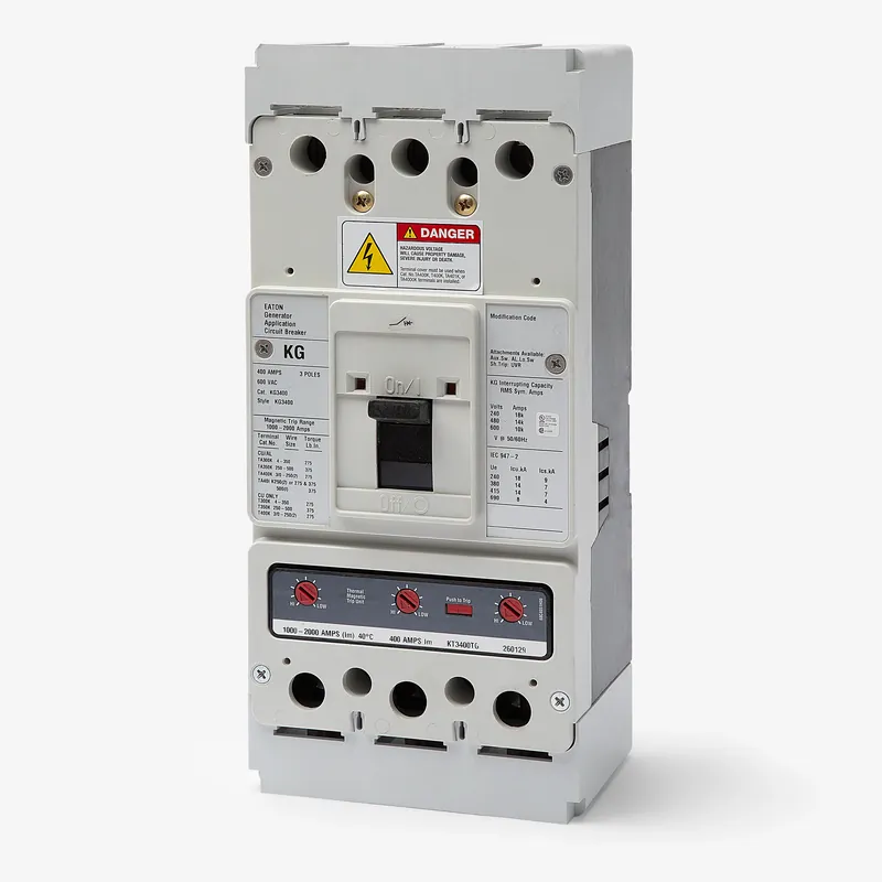Eaton / Cutler-Hammer KG3400 - 400A 3 Pole Molded Case Circuit Breaker Genuine