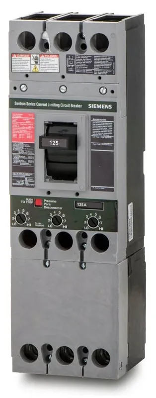 High Quality Siemens CFD63B125 - 125A 3 Pole Molded Case Circuit Breaker