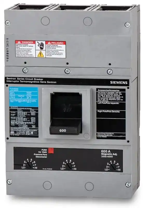 Price Cut Siemens LD63B600 3 Pole Circuit Breaker