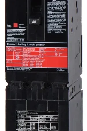 Best Choice Siemens CED63B040 - 40A 3 Pole Molded Case Circuit Breaker