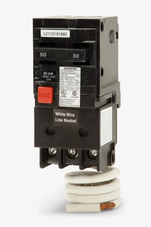 Flash Sale Siemens QE250 - 50A GFEP Miniature Circuit Breaker