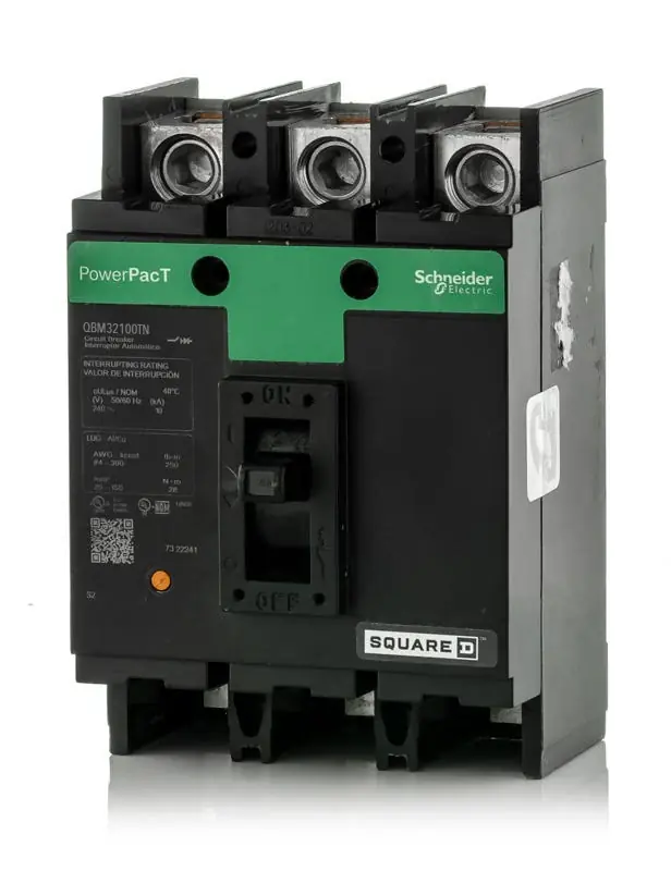 Top Rated Square D QBM32100TN - 100A 3 Pole Molded Case Circuit Breaker
