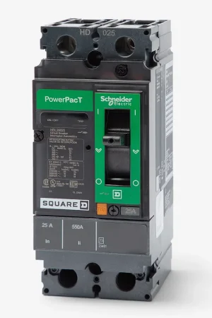 Buy Direct Square D HDL26025 - 25A 2 Pole Molded Case Circuit Breaker
