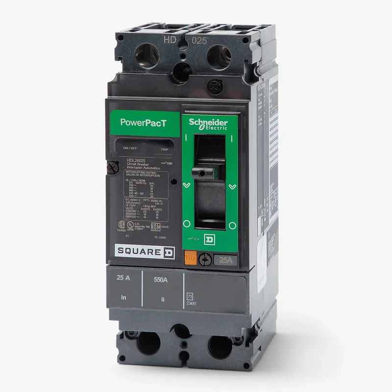 Buy Direct Square D HDL26025 - 25A 2 Pole Molded Case Circuit Breaker