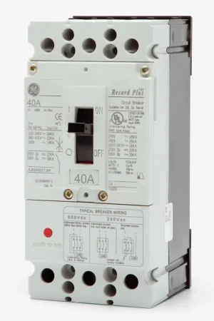 ABB / General Electric FCS36TE040R - 40A 3 Pole Molded Case Circuit Breaker Factory Price