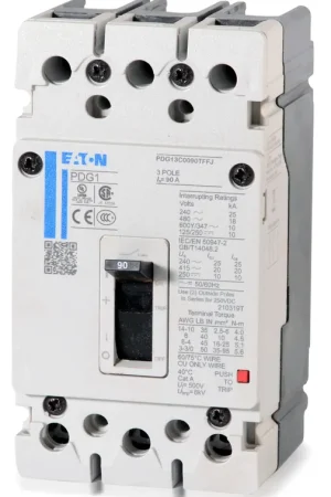 Certified Eaton / Cutler-Hammer PDG13C0090TFFJ - 90A 3 Pole Molded Case Circuit Breaker