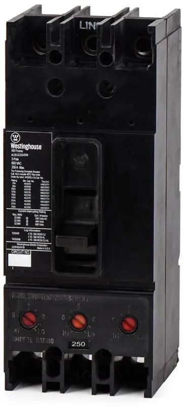 Eaton / Westinghouse KB3250N - 250A 3 Pole Molded Case Switch Express Delivery