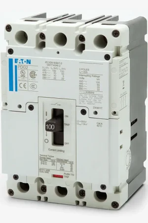 Eaton / Cutler-Hammer PDG23M0100TFFJ - 100A 3 Pole Molded Case Circuit Breaker Next Day Delivery