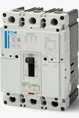 Genuine Eaton / Cutler-Hammer PDG23G0060TFFJ - 60A 3 Pole Molded Case Circuit Breaker