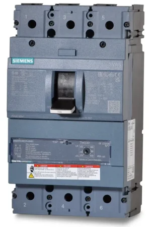 Fresh Stock Siemens 3VA5170-5EC31-0AA0 - 70A 3 Pole Molded Case Circuit Breaker