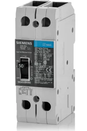 Discount Siemens NGG2B050 - 50A 2 Pole Molded Case Circuit Breaker