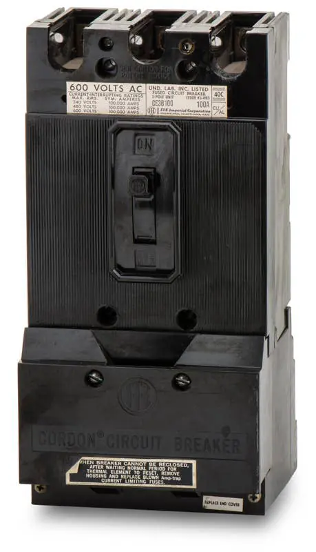 Secure Checkout Siemens CE3B100 - 100A 3 Pole Molded Case Circuit Breaker