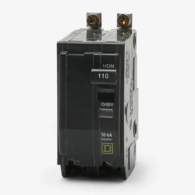New Release Square D QOB2110 - 110A 2 Pole Miniature Circuit Breaker