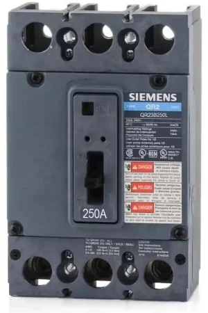 Genuine Siemens QR23B250L - 250A 3 Pole Molded Case Circuit Breaker