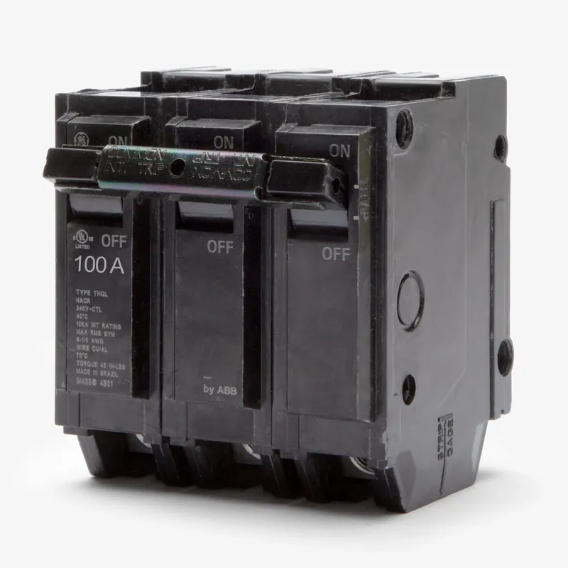 Big Sale ABB / General Electric THHQL32100 - 100A 3 Pole Miniature Circuit Breaker